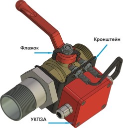 Устройство контроля положения запорной арматуры для кранов шаровых