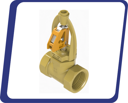 Запорное устройство с тепловым замком