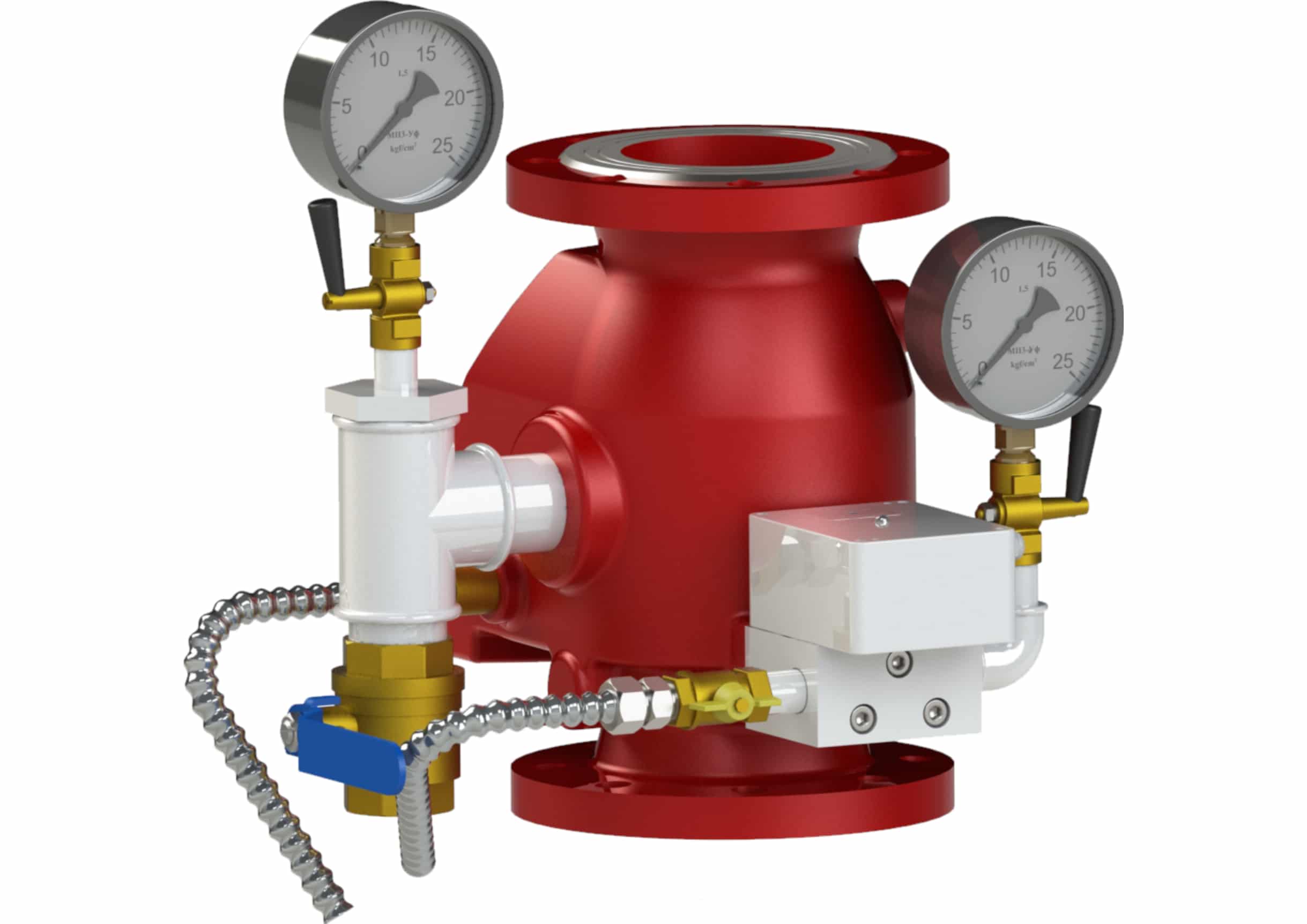 Узел управления спринклерный водозаполненный Прямоточный